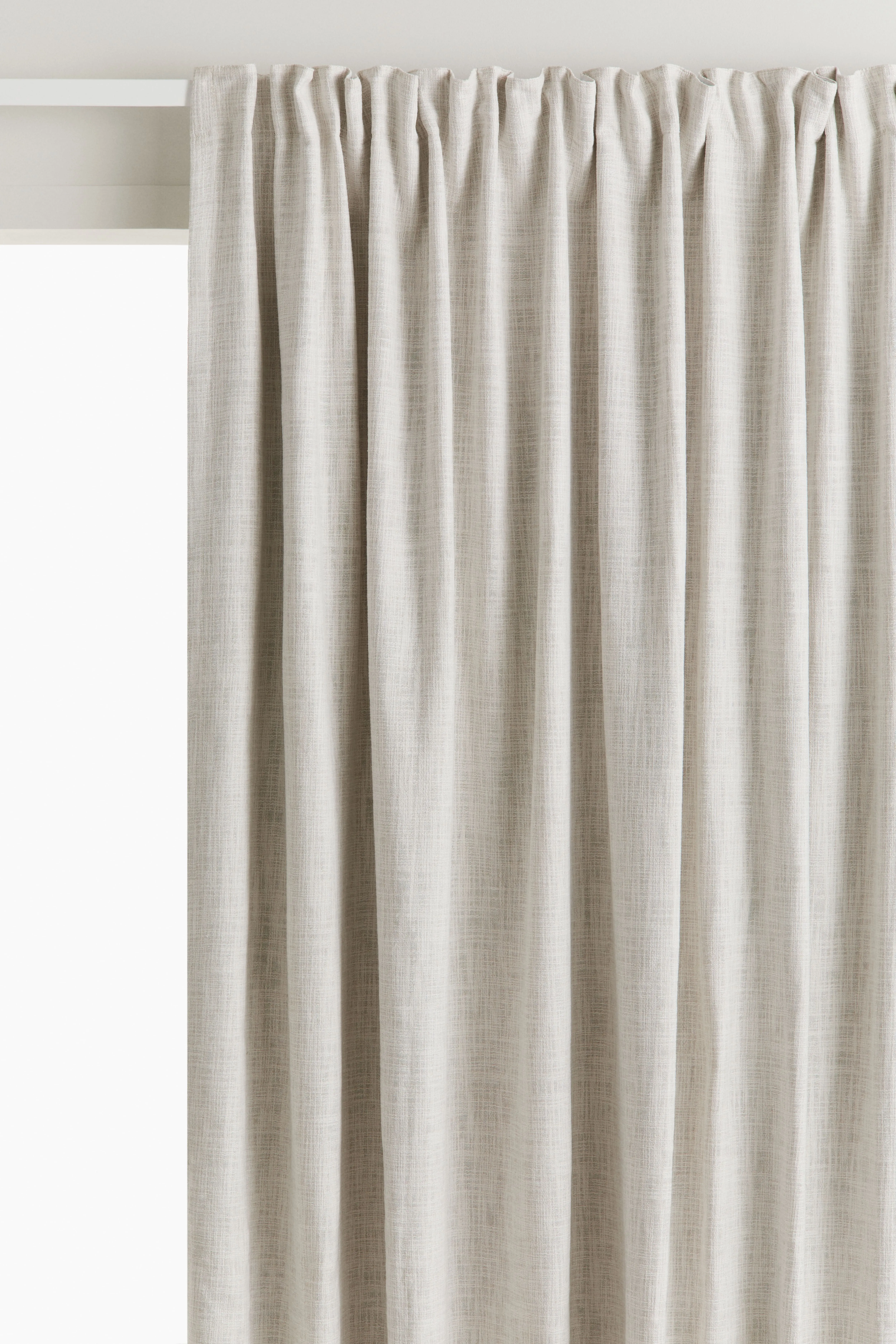 1-pack wide blackout curtain length - White - Home All | H&M GB