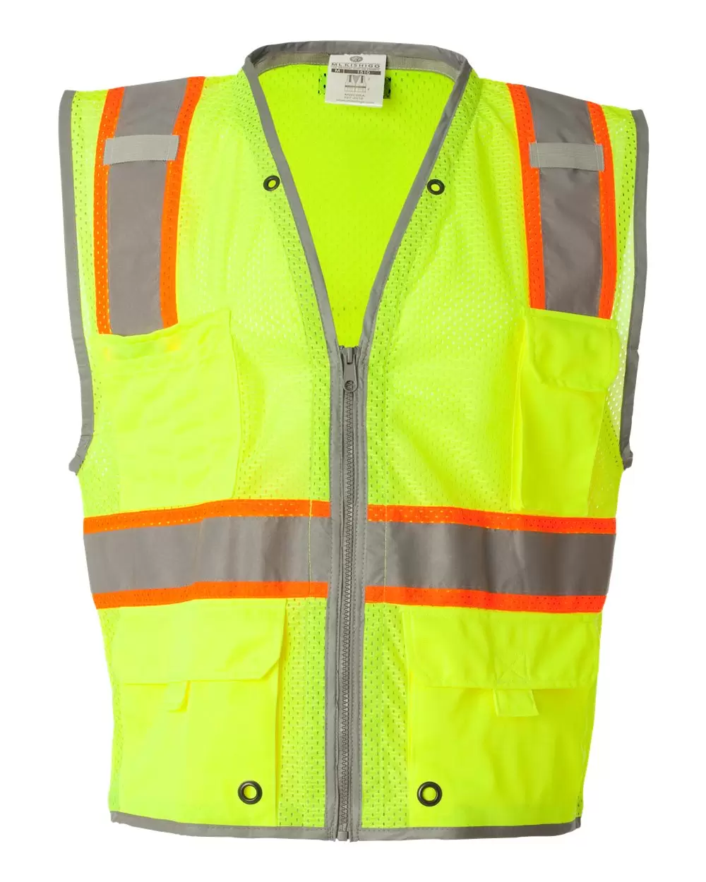 1510-1511 ML Kishigo - Brilliant Series Heavy Duty Class 2 Vest SKU: 1510-1511