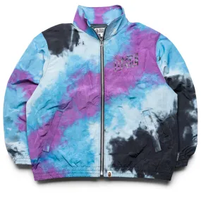 A Bathing Ape Tie Dye Track Jacket - Black