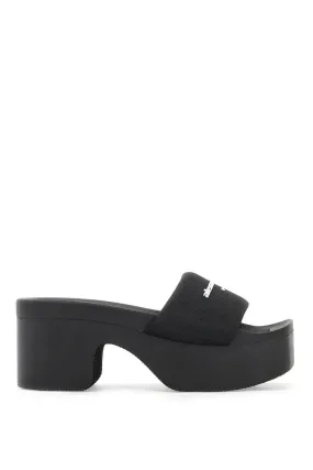 Alexander Wang    Alexander Wang Platform Mules With Elevated