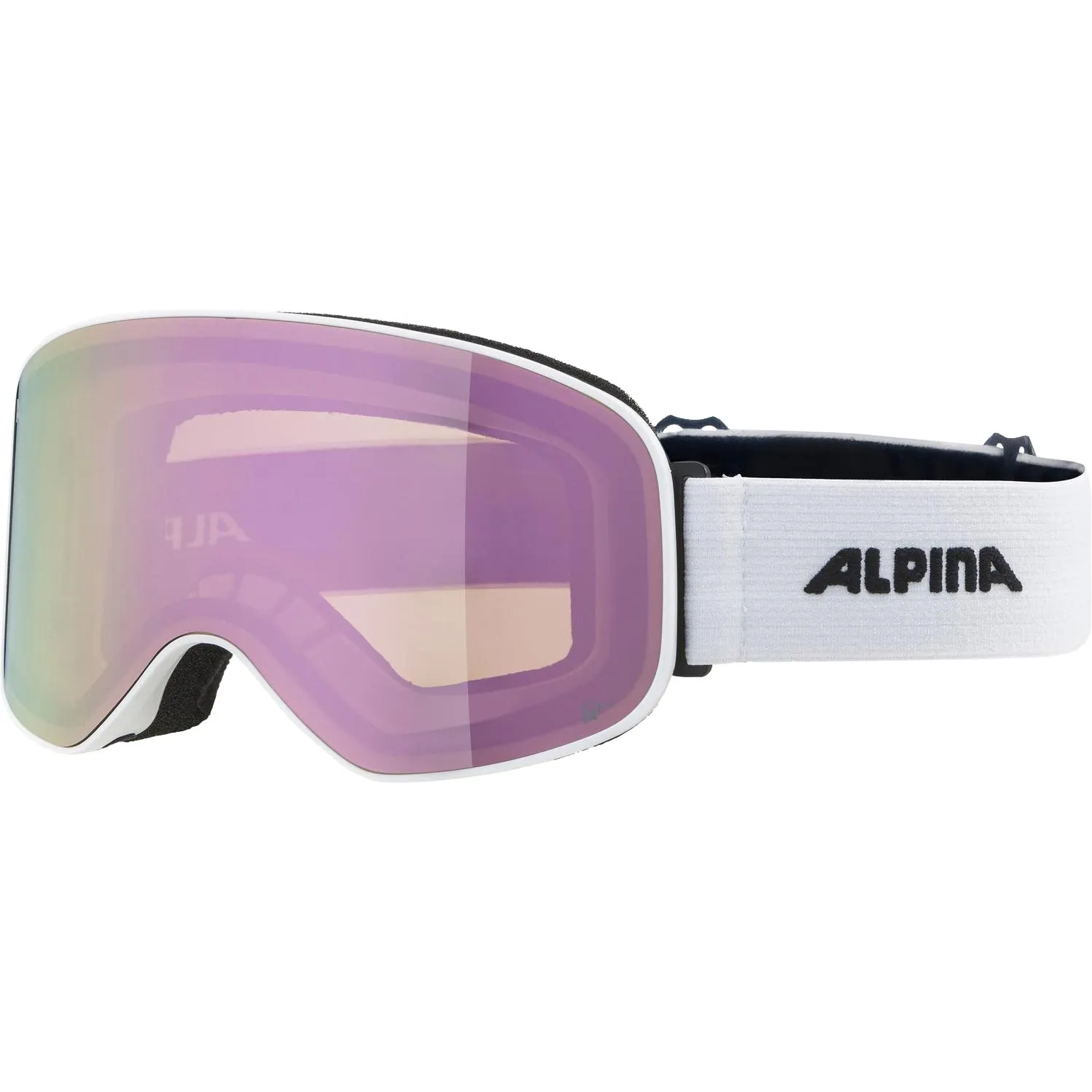 Alpina - Slope Q-Lite Ski Goggles white matt