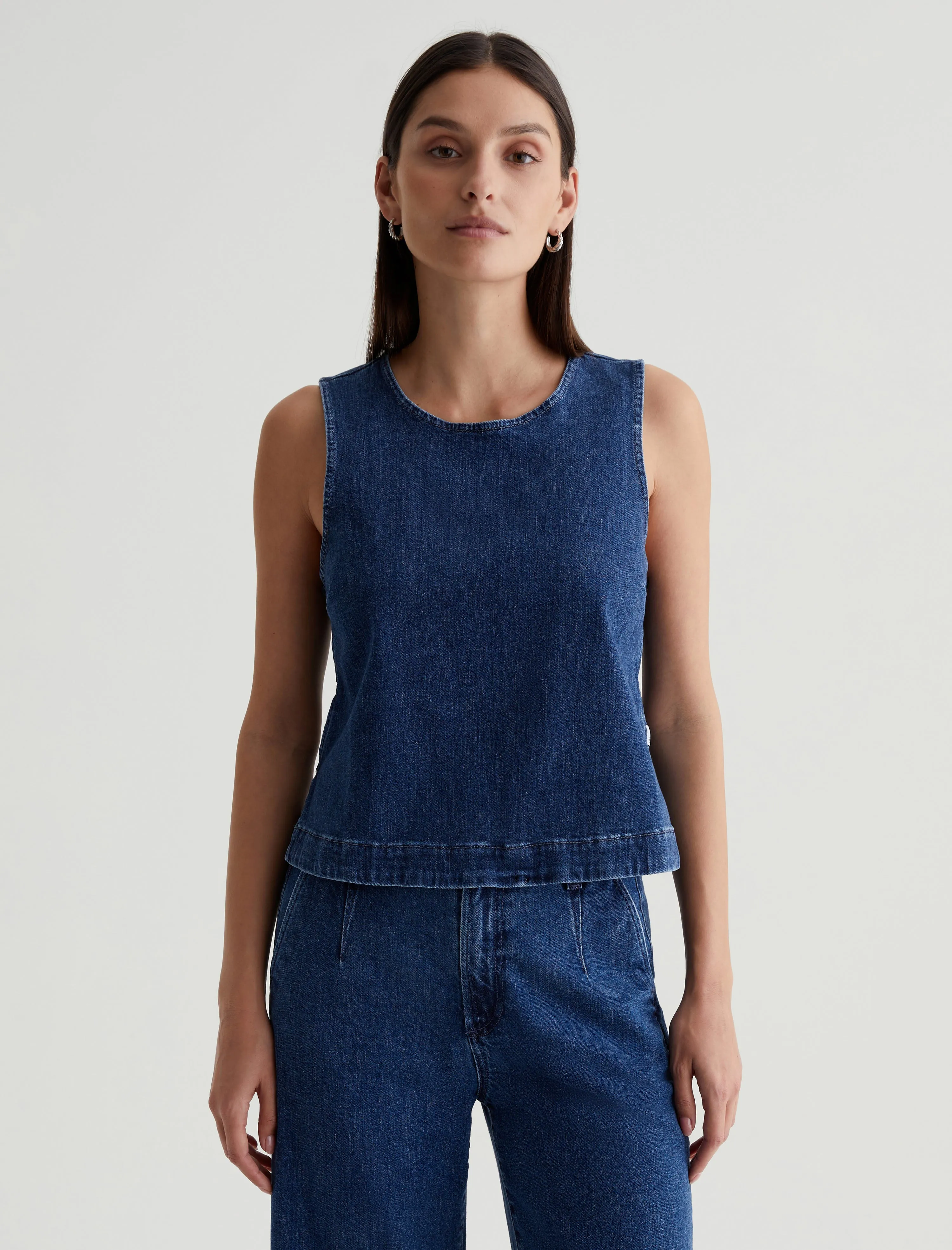     Amelia Tank   A-Line Sleeveless Top  