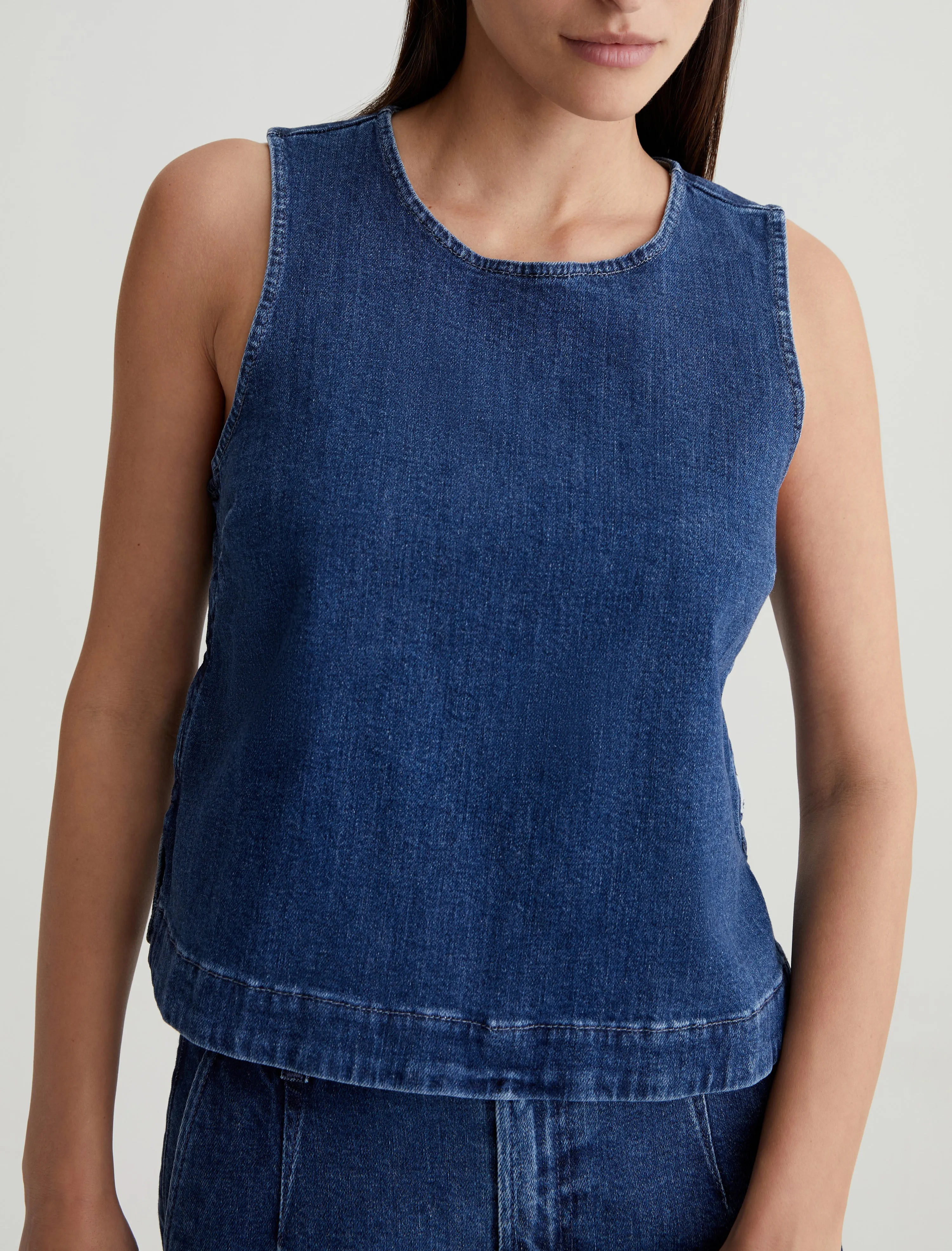     Amelia Tank   A-Line Sleeveless Top  