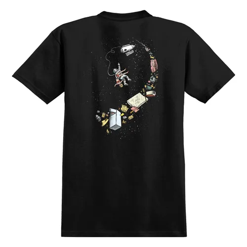 Anti Hero Skateboards Shirt Space Junk Black