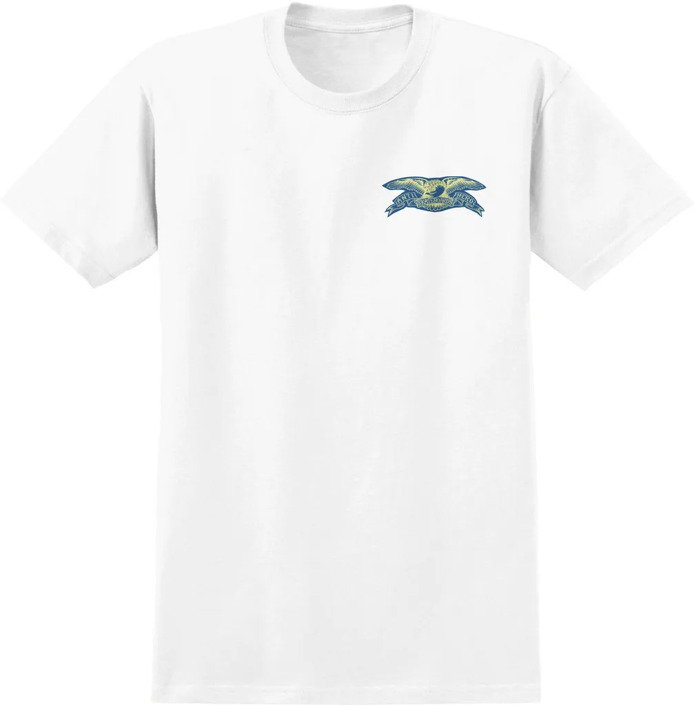 Antihero Skateboards Basic Eagle Chest T-Shirt (White)