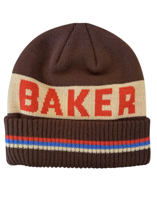 Baker Skateboards Beanie Olympian Dark Brown