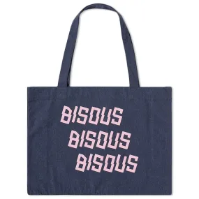 Bisous Skateboards Bisous X3 Tote BagDenim Blue