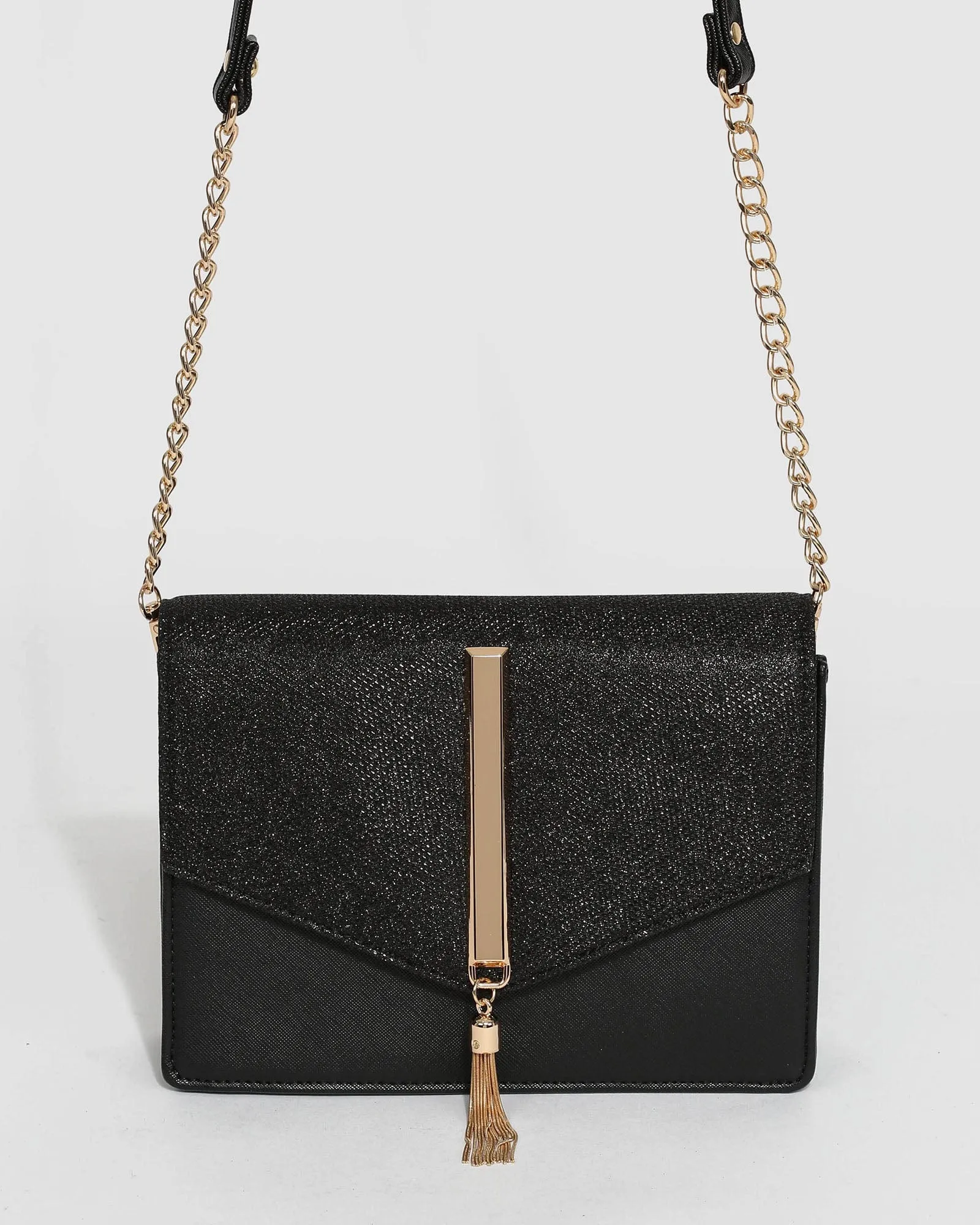 Black Haylee Crossbody Bag