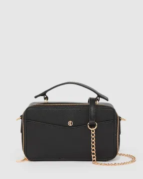 Black Kiara Crossbody Bag