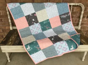 Blithe Joys Wreaths Ice Baby Quilt