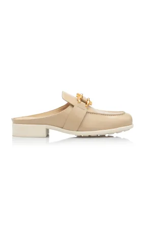 Bottega Veneta Monsieur Leather Loafer Mules