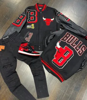 CHICAGO BULLS VARSITY LETTERMAN JACKET