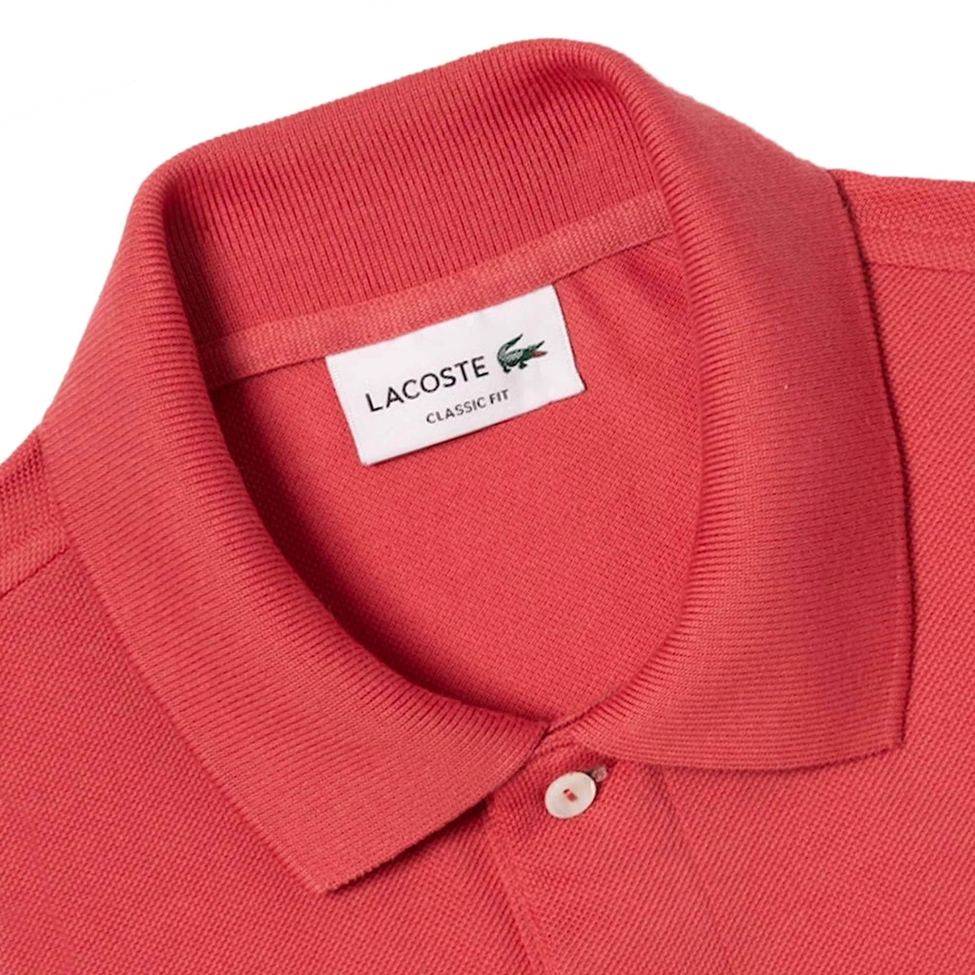 Classic Pique Polo Shirt - Rose