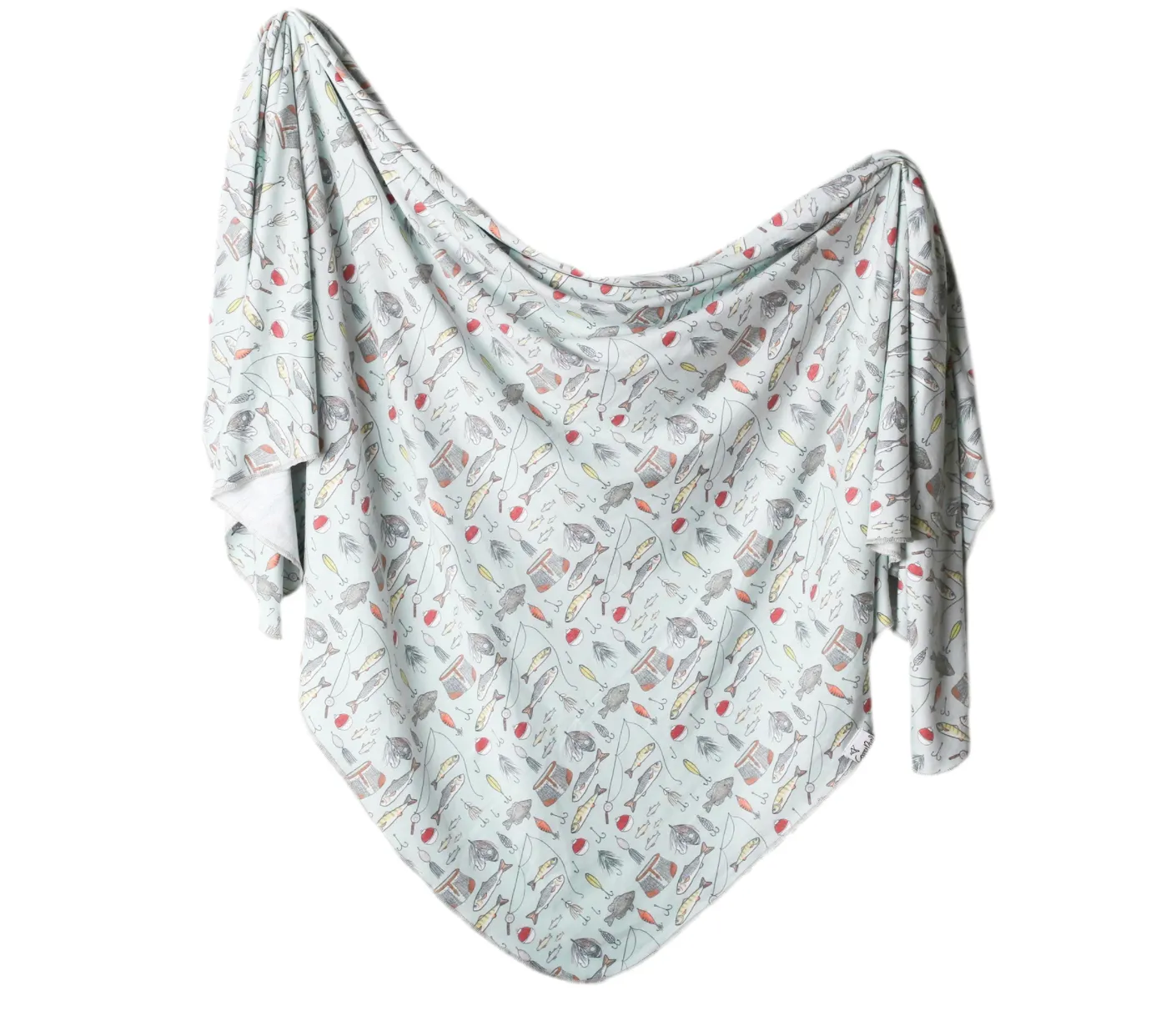 Copper Pearl Swaddle Blanket - Trout