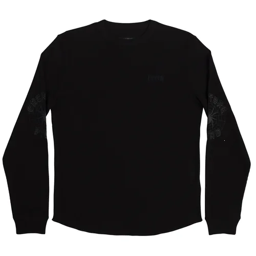 Creature Skateboards Longsleeve Shirt Hesher Thermal Black