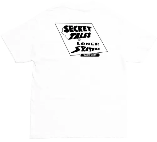 Deathwish Skateboards Shirt Secret Tales White