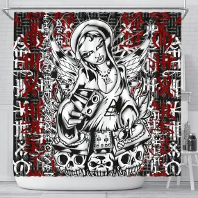 DJ Mary Shower Curtain