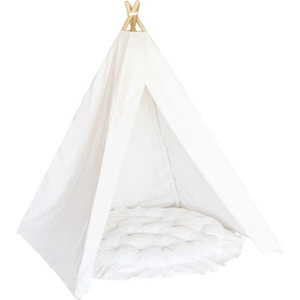 E&E Taylor Play Tent, Solid White