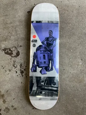 Element Skateboards x Star Wars Skateboard R2D2 & C-3PO Size 8.25