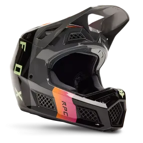 Fox Racing Rampage Pro Carbon MIPS Full Face Helmet - Reez - Pewter