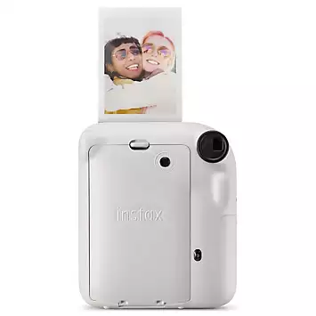 Fujifilm Instax Mini 12 Instant Camera with 40 Shot Film Pack - Clay White | Kaleidoscope