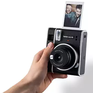 Fujifilm Instax Mini 40 Instant Camera (30 Shots) - Black | Kaleidoscope