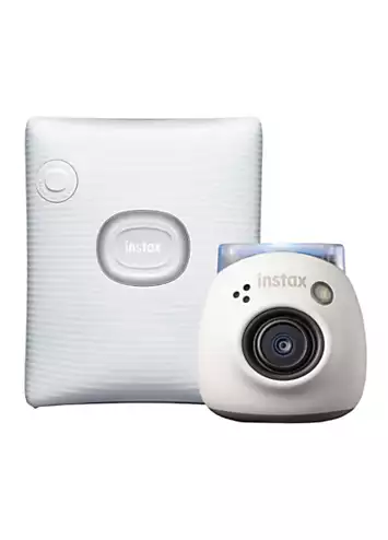 Fujifilm Instax PAL Digital Camera with Square Link Printer Bundle - White | Kaleidoscope