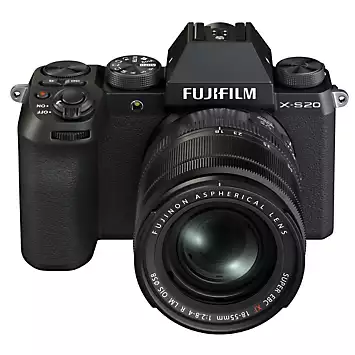 Fujifilm X-S20 Mirrorless Digital Camera with XF18-55mm F2.8-4 R LM OIS Lens - Black | Kaleidoscope