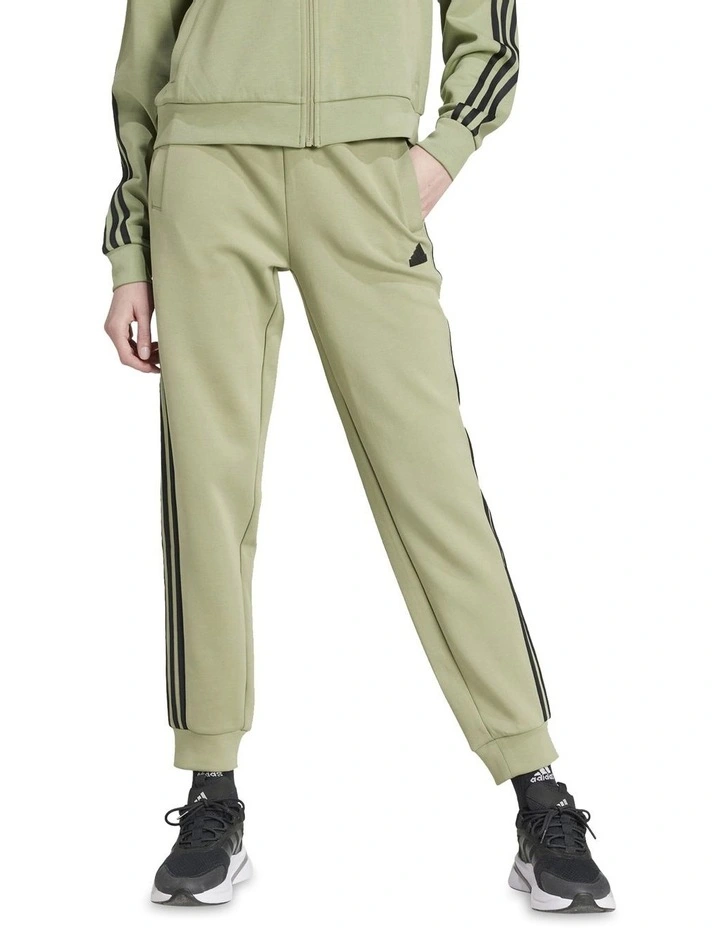 Future Icons 3-Stripes Regular Joggers in Tent Green