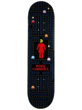 GIRL SKATEBOARDS CARROLL PAC-MAN DECK 8.0"