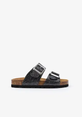 Girl's Black Orion Bio Sandals