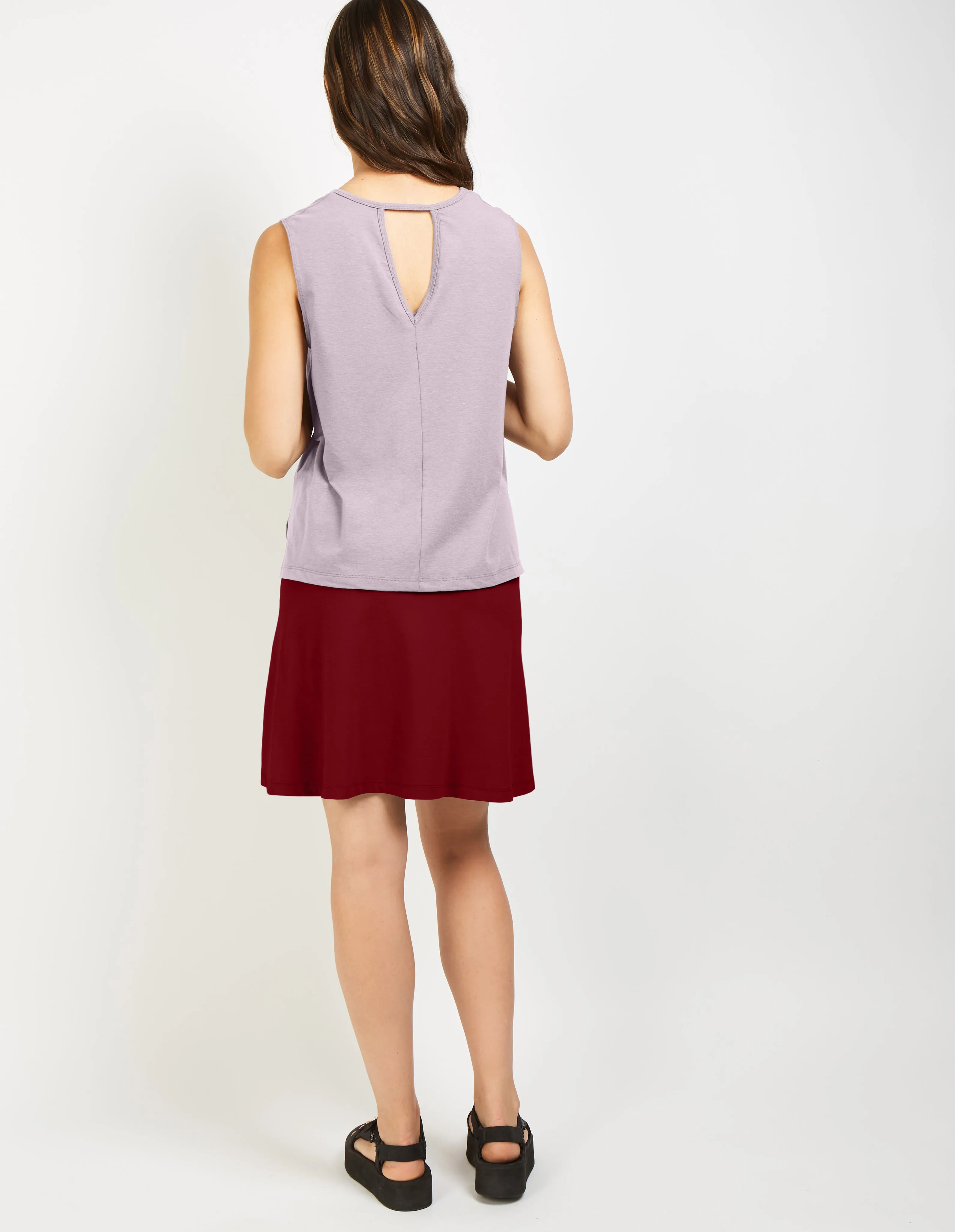 HAUT SANS MANCHES FITZROY||FITZROY SLEEVELESS TOP