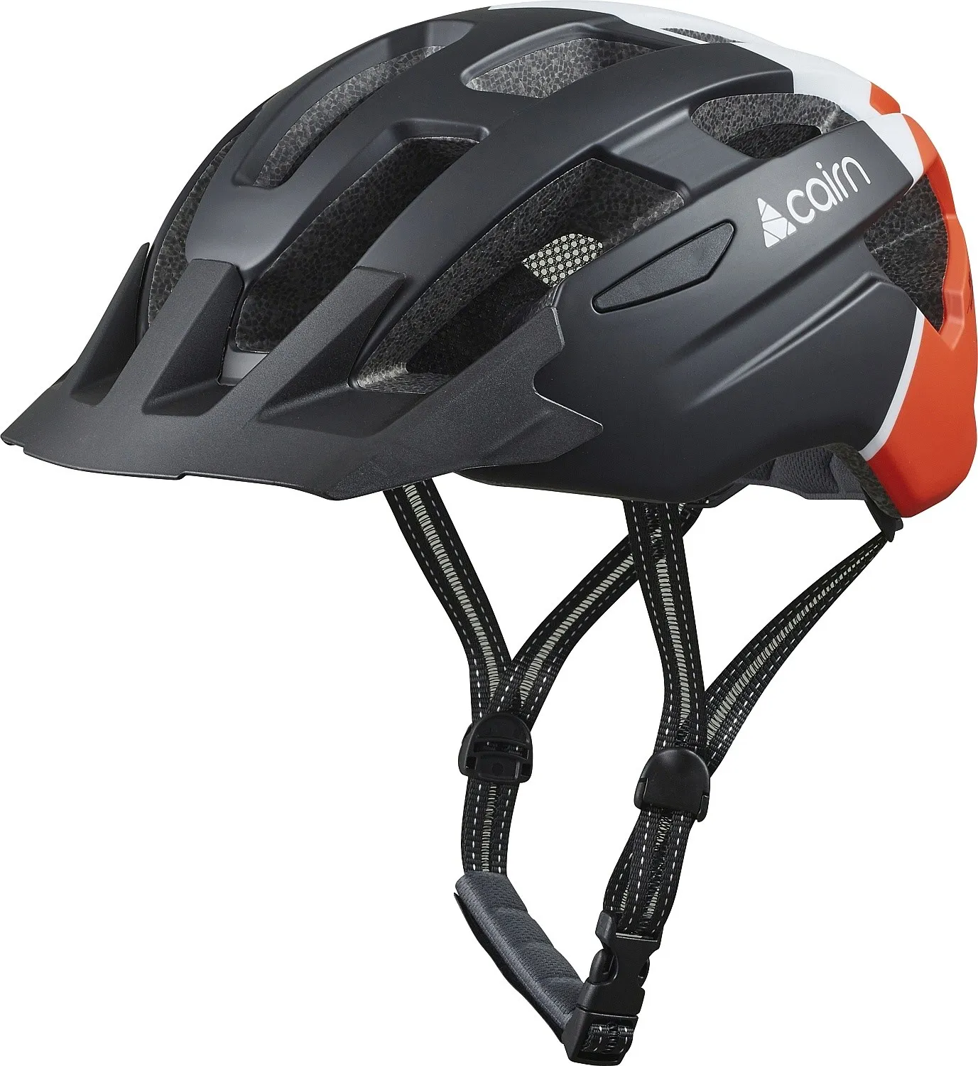 helmet Cairn Prism XTR II - Mat Black/Bright Red