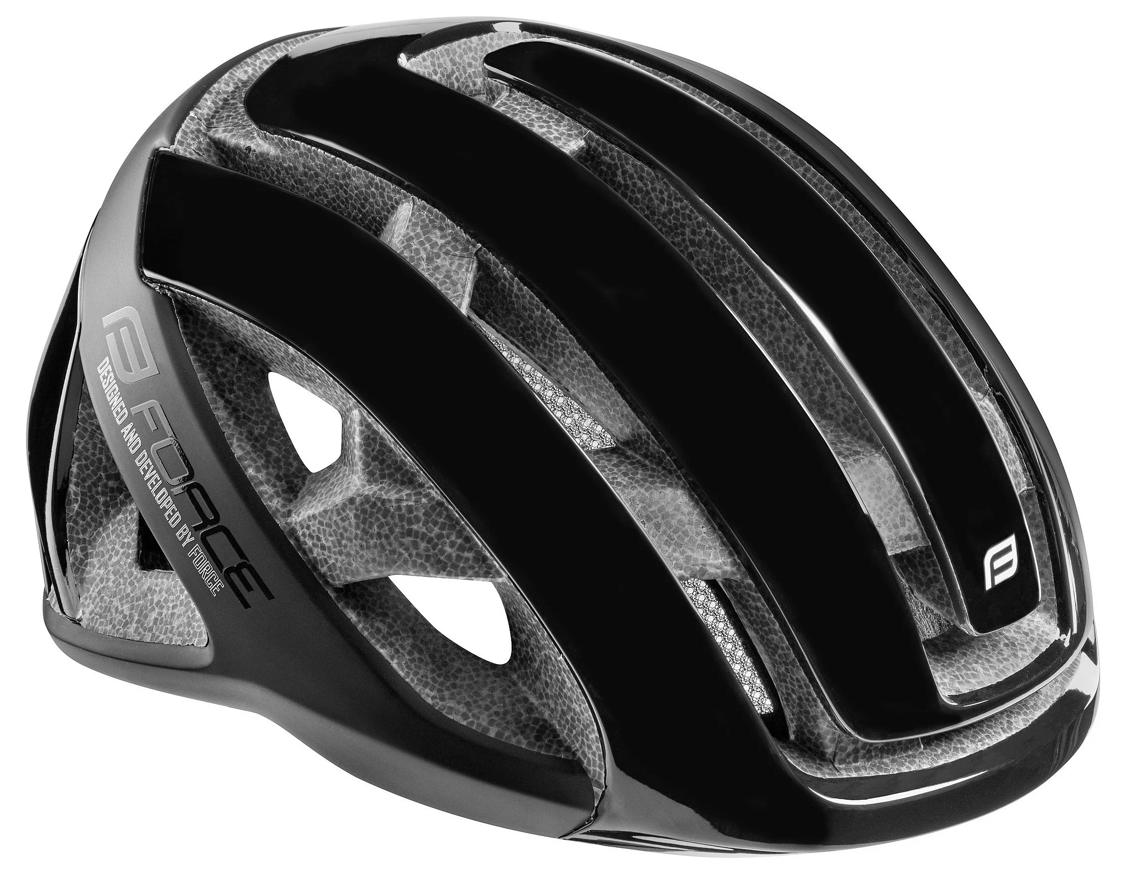 helmet FORCE Neo - Black Matt/Glossy