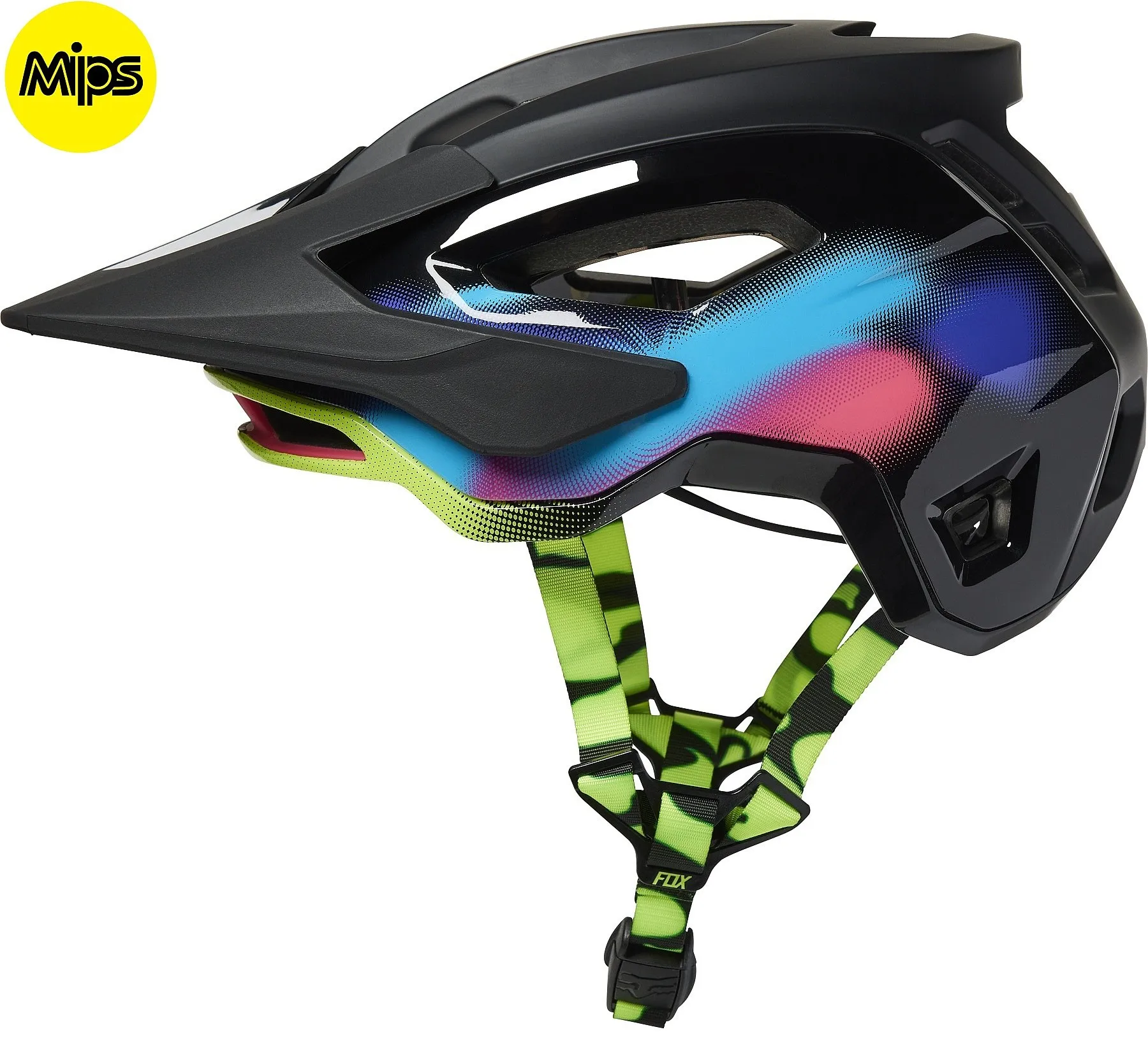 helmet Fox Speedframe Pro Lunar Mips - Black