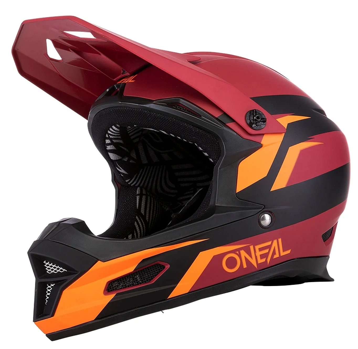 helmet O'Neal Fury Stage - Red/Orange