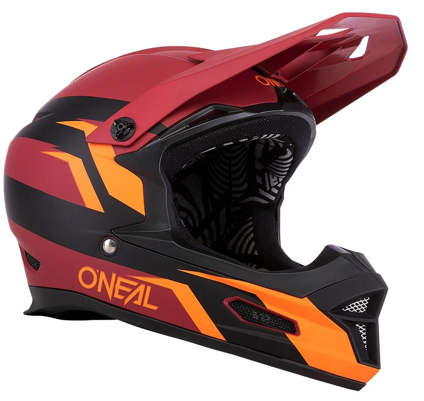 helmet O'Neal Fury Stage - Red/Orange