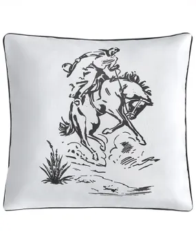 HiEnd Accents Ranch Life Bronc Rider Pillow