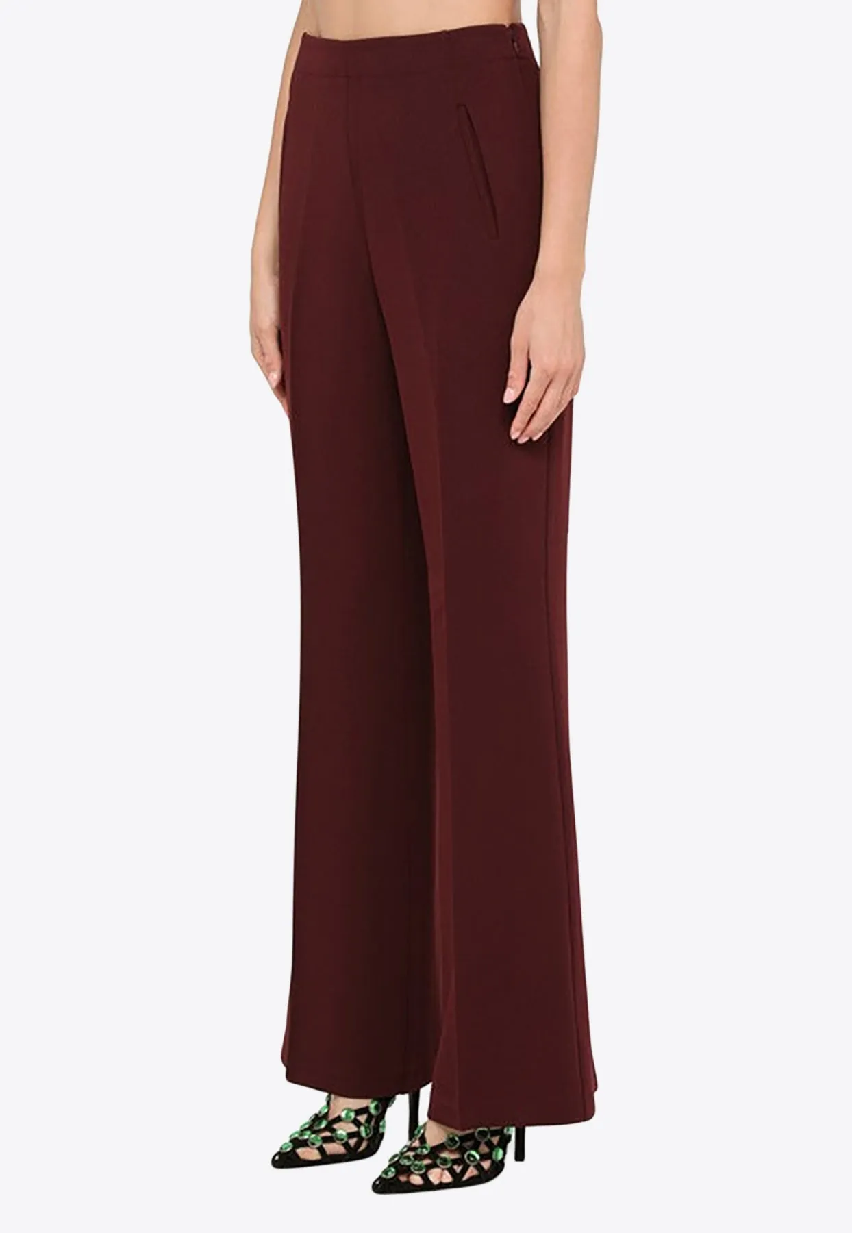 High-Rise Wide-Leg Pants