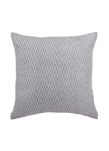 Home Curtains Woolacombe Herringbone Tweed Filled Cushion | Kaleidoscope