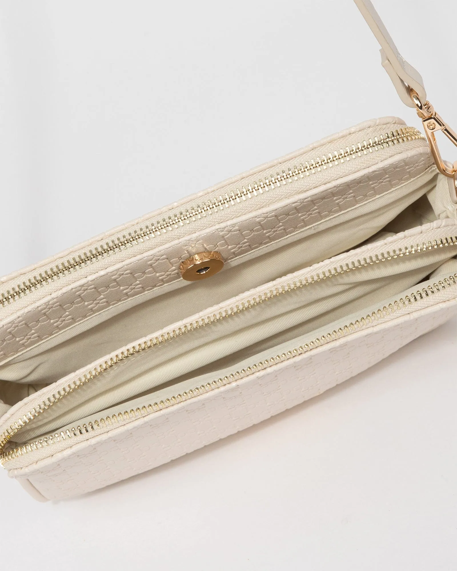 Ivory Amalie Rounded Crossbody Bag