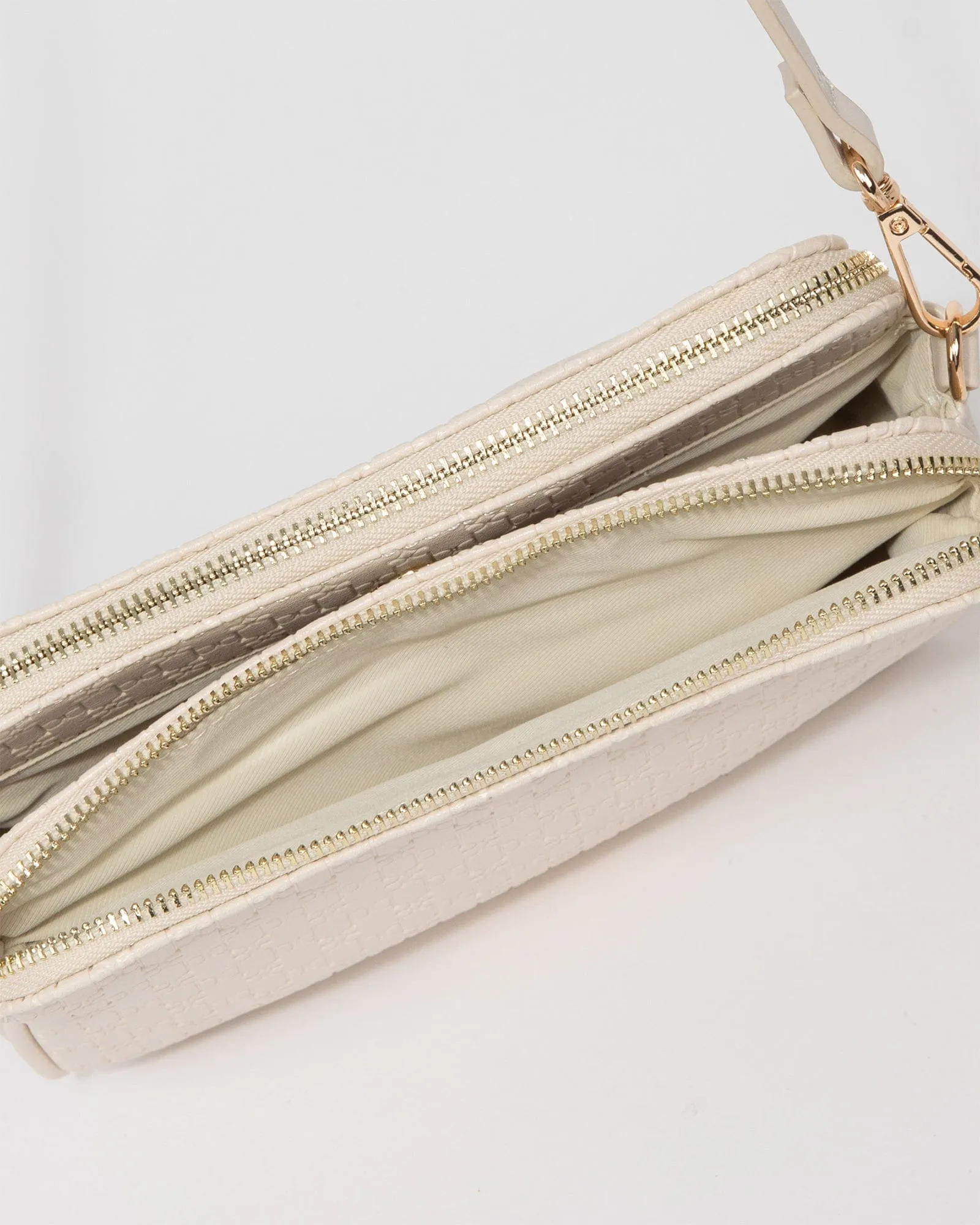 Ivory Amalie Rounded Crossbody Bag