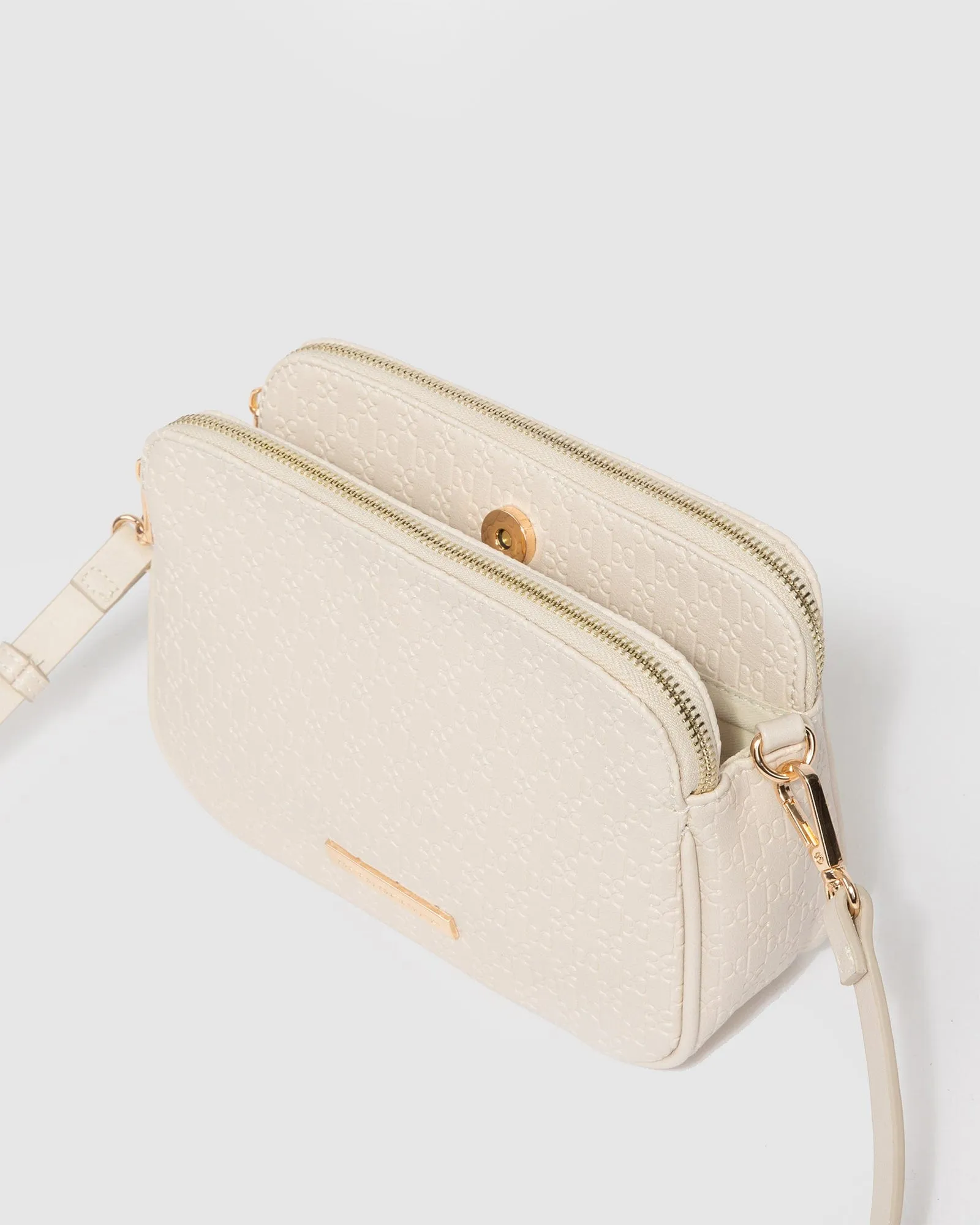 Ivory Amalie Rounded Crossbody Bag