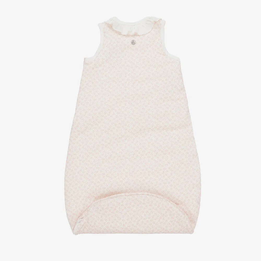 Ivory & Pink Cotton Sleeping Bag 