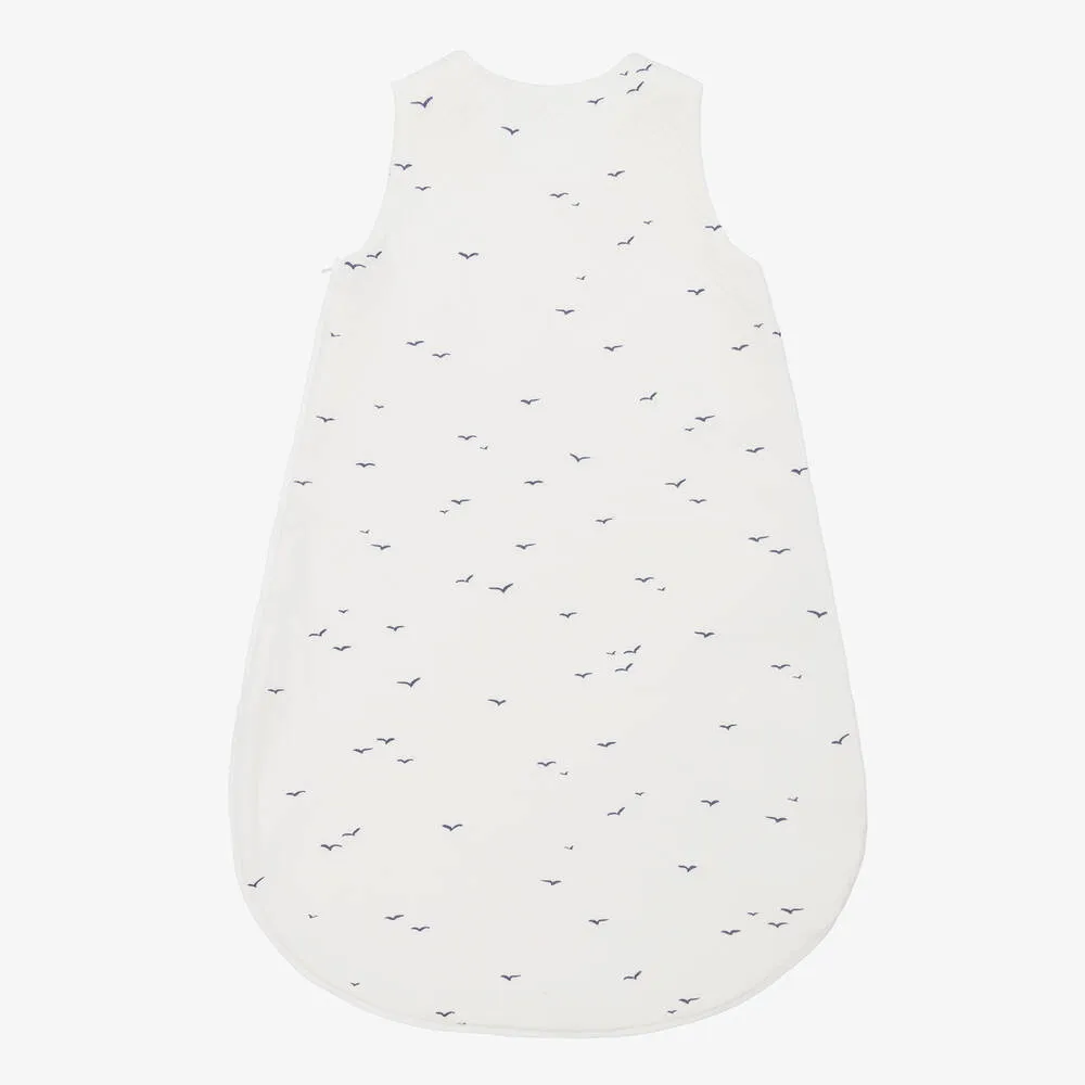 Ivory Cotton Baby Sleeping Bag