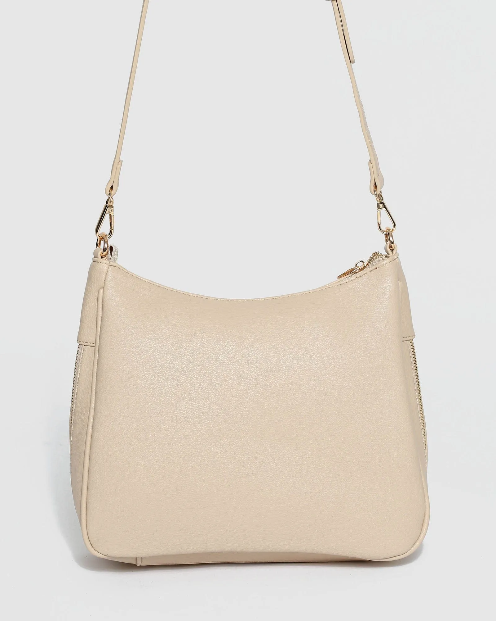 Ivory Gina Zip Crossbody Bag