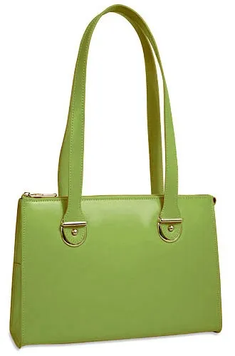 Jack Georges Milano Top Zip Shoulder Bag 