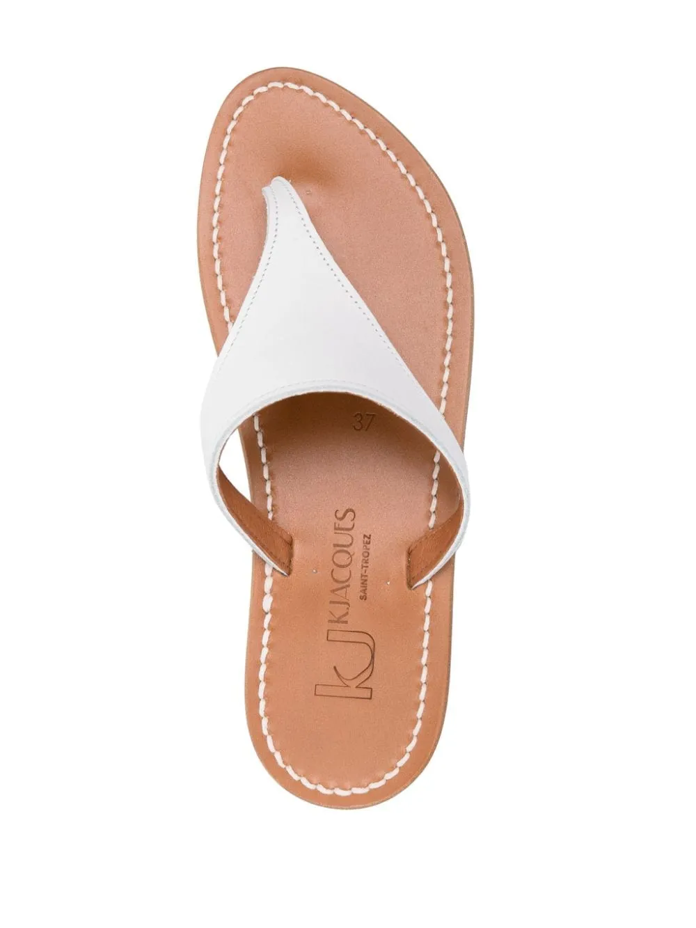 K Jacques St Tropez    K Jacques St Tropez Pegase Leather Flat Mules