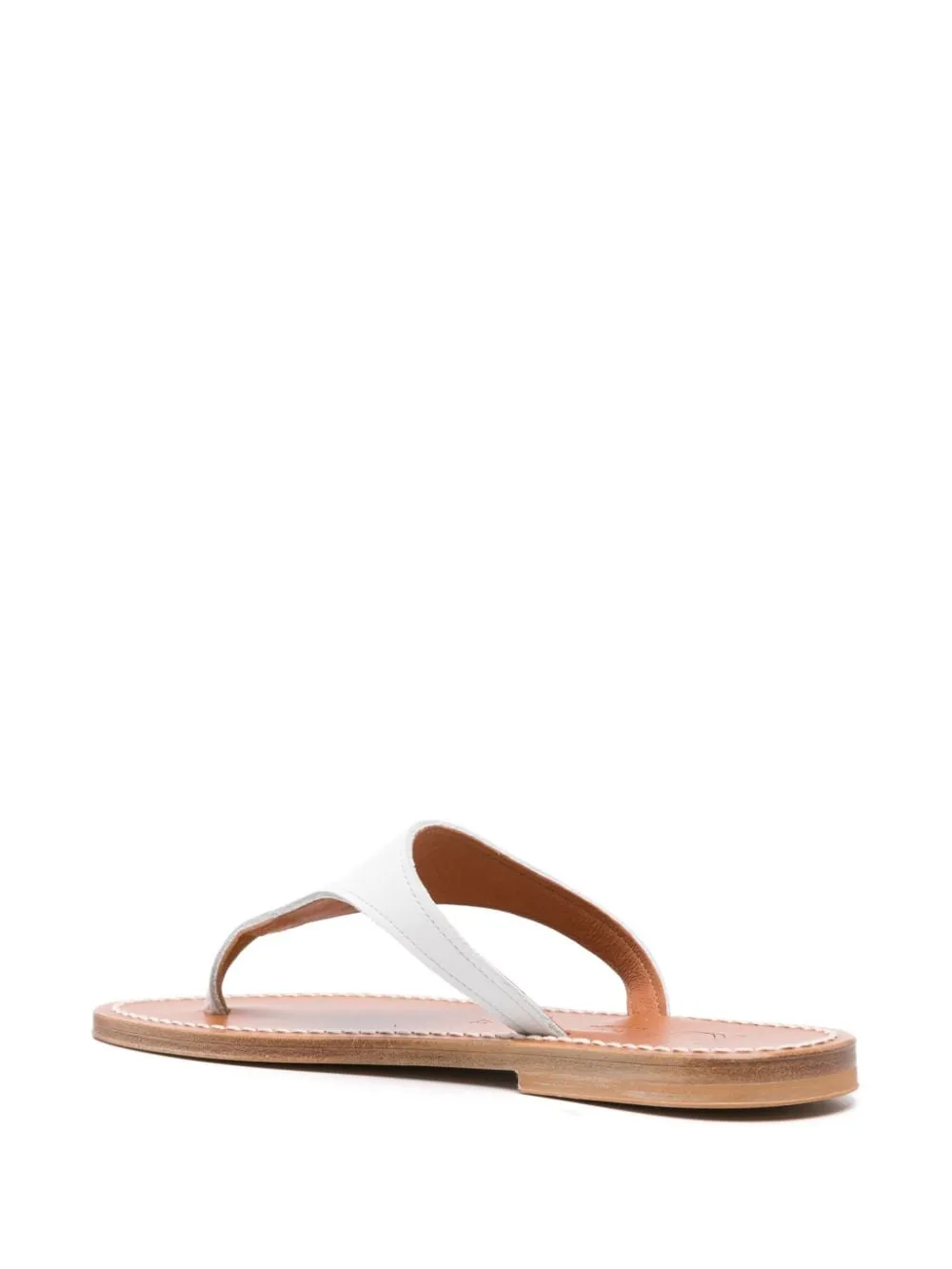 K Jacques St Tropez    K Jacques St Tropez Pegase Leather Flat Mules