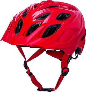 Kali Protectives Chakra Solo MTB Helmet - Solid Gloss Red